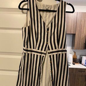 J.Crew button down gingham dress size 10